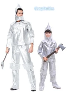 Z-G4-3 Hombre Niño El Mago de Oz Hombre de Hojalata Tinman Libro Semana Disfraz Elegante - Imagen 1 de 9