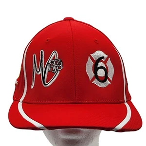 Sport-Tek Red Fitted Cap Size L-XL Martinez Architects Christensen Building - Picture 1 of 12