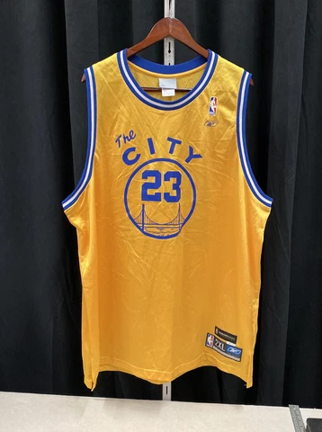 Golden State Warriors Jersey #23 Jason Richardson 2XL Reebok Hardwood Classics Cover