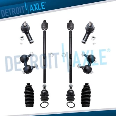 10pc Front Inner Outer Tierods Sway Bar Ball Joint for 2001-2006 Hyundai Elantra - image 1 of 4