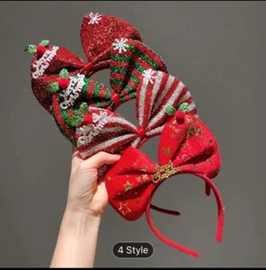 Christmas Gift Kids Girls Teens Toddler Hair Bows Clips Accessories - Picture 1 of 7