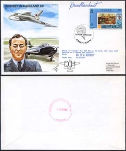 TP33b Geoffrey de Havilland Jnr OBE. Pilot Signed - Picture 1 of 1