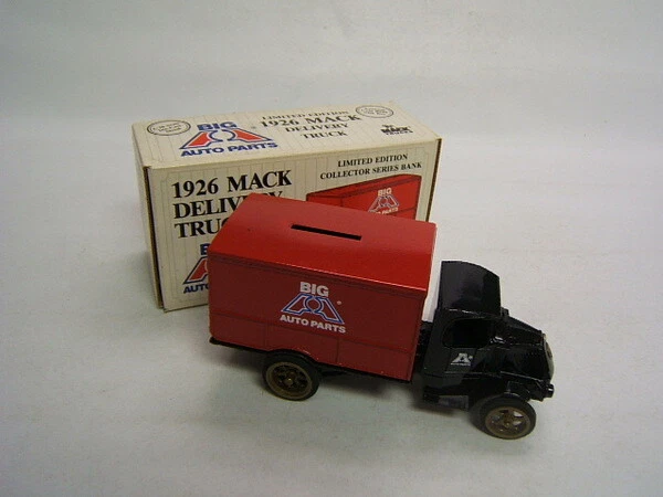 1989 Ertl 1926 Mack Delivery Truck Big a Auto Parts Bank