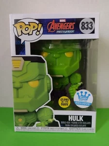 ¡NUEVO FUNKO POP! ~ AVENGERS MECH STRIKE ~ HULK #833 ~ GITD ~ FUNKO HQ SHOP EXCL - Imagen 1 de 6