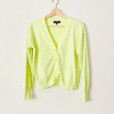 Cárdigan Generation Love New York PEQUEÑO Estrás Tachonado Cierre Botón Foto 1 de 4