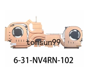 Laptop CPU Cooling Heatsink Fan for Clevo NV4RN 6-31-NV4RN-102 - Afbeelding 1 van 2