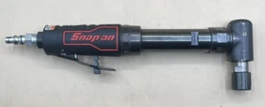 SNAP-ON PTGR115 1/3 HP LONG-NECK RIGHT ANGLE MINI AIR DIE GRINDER (RED) - Picture 1 of 4