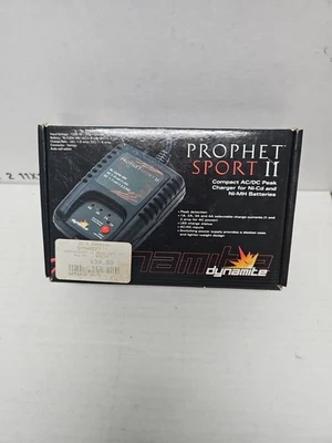 Dynamite Prophet Sport II Compact AC DC Charger Ni-Cd  Ni-MH  DYN4077  - Image 1 of 4