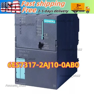 Nueva CPU Siemens 6ES7 317-2AJ10-0AB0 6ES7317-2AJ10-0AB0 SIMATIC S7-300 317-2DP Foto 1 de 4