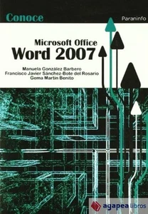 Conoce Microsoft Office Word 2007. NUEVO. ENVÍO URGENTE (Librería Agapea) - Imagen 1 de 1