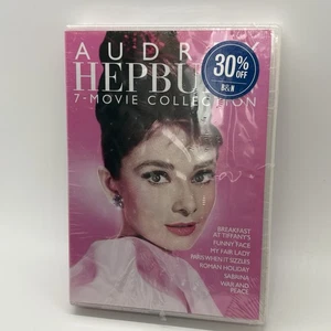Audrey Hepburn 7-Movie Collection DVD Brand New Sealed LOOSE DISC - Picture 1 of 5