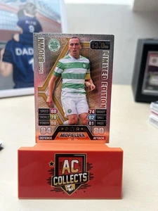 Topps SPFL MATCH ATTAX 2013-14 Limited Edition Scott Brown Celtic Legend (75) - Bild 1 von 1