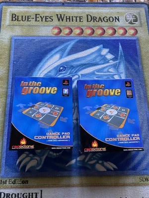 NEW! Sony Playstation 2 PS2 Red Octane Dance Pad In The Groove Ignition Bundle - Image 1 of 4