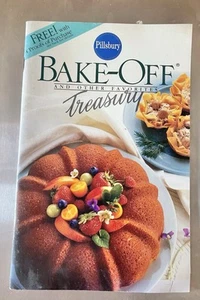 1989 Pillsbury Bake-Off Treasury cookbook, Softback, nice color photos Recipes - Foto 1 di 2