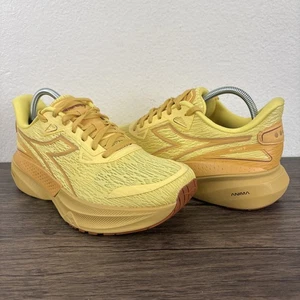 Diadora Equipe Nucleo 2 Mens Size 9 / Womens 10.5 Running Shoes Yellow Ddattivo - Picture 1 of 24