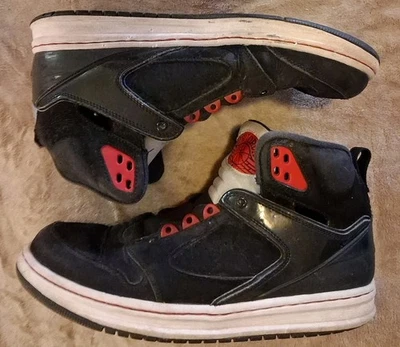 Nike Air Jordan Sixty Club Black/Gym Red 535861-001 SZ 7Y Rare Retro Jordan’s J - Image 1 of 4