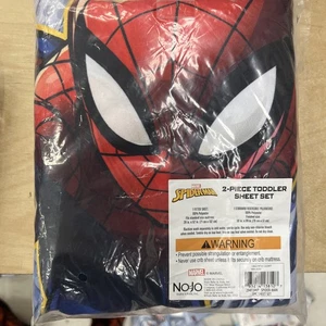 Juego de sábanas Marvel Spiderman de 2 piezas para niños pequeños - Imagen 1 de 7