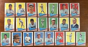 1961 Fleer Baseball HOF Lot x22 hochwertig HORNSBY OTT MCGRAW FRISCH HACK WILSON - Bild 1 von 11