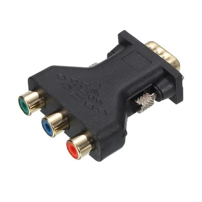 VGA to RCA Connector, VGA Male to 3RCA Female Video Adapter - Image 1 of 4