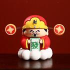 God of Fortune Figurine God of Wealth Statue for Car Table Home Decoration