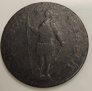 1788 Massachusetts Cent Colonial Copper Coin 1c - Picture 1 of 2