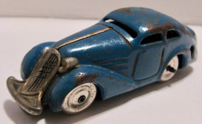 Patente Schuco 2 puertas - Vintage - Lata - Azul - Hecho en Zona EE. UU. Alemania 1001 Foto 1 de 4