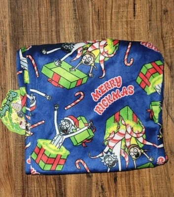 LIMITED EDITION! RICK AND MORTY CHRISTMAS PAJAMA PANTS MENS SIZE LARGE - Image 1 of 4