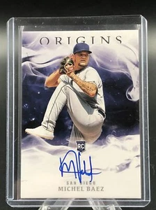 2020 PANINI ORIGINS MICHAEL BAEZ ROOKIE AUTO RC AUTO - Picture 1 of 2