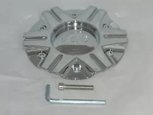 VCT SCARFACE II CHROME WHEEL RIM CENTER CAP LG0510-21 N180-1880-2085CAP  - Picture 1 of 6