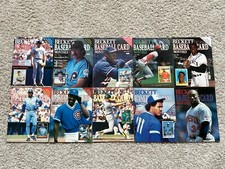 Beckett Baseball Card Monthly 1987 near complete 10 issues