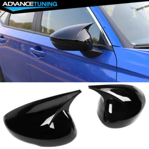 Cubiertas de espejo ABS negro brillante bocinas tipo R para Honda Civic Sedán 22-25 - Imagen 1 de 7