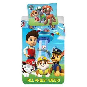 Set lettino copripiumino + federa prodotto ufficiale Paw Patrol in cotone 3840 - Imagen 1 de 1