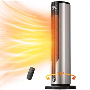 Heater Indoor, ATUPEN 1500W PTC Electric Heaters with Thermostat Remote - Picture 1 of 6