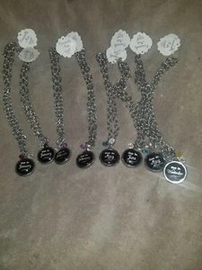 LOT OF 8 OCCASIONALLY MADE MATERNITY NECKLACES 2 JANUARY 2 FEBUARY 2 MAY 1 JUNE - Picture 1 of 4
