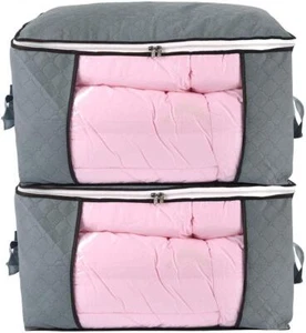 Jumbo Zippered Storage Bag for Closet King Comforter, pillow, quilt, bedding,... - Picture 1 of 7