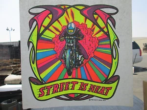 Camiseta Street is Neat Moto Dirt Bike plancha sobre transferencia para camiseta vintage #32 - Imagen 1 de 1