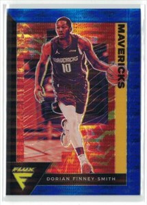 2020-21 Panini Flux Blue Pulsar Prizm Dorian Finney-Smith Dallas Mavericks #41