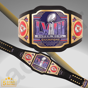 Super Bowl LVIII Champions Legacy Title Belt - Kansas City Chiefs Edition - HQ