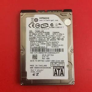 HTS722016K9A300 HITACHI HARD DRIVER 160GB SATA 7K200-160 MLC DA2173 PN 0A55973 - Picture 1 of 2