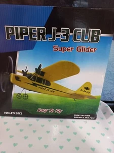 NEW Piper J-3 Cub No.FX803 Super Glider NEW IN BOX - Picture 1 of 3