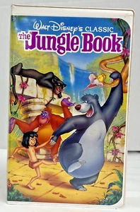 Disney Classic, The Jungle Book (1967) (VHS, 1992) Clamshell Case Family Movie - Picture 1 of 9