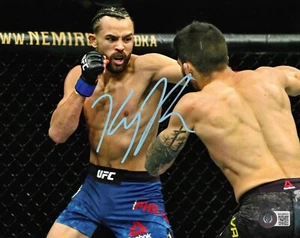 Kyler Phillips Autographed 8x10 Photo UFC MMA Left Hook BAS COA Signed - Picture 1 of 2