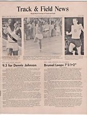 1961 Track and Field News San Jose State Relays NY Knights of Columbus No Label