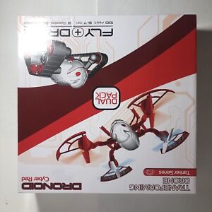 Dronoid Transforming Drone Tanker Series Dual Pack, Cyber Red