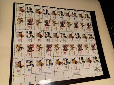 Scott #1415-1419, Christmas Toys, Contemporary Christmas, MNH, FDC, Full Sheet - Image 1 of 2