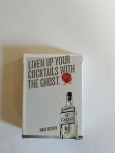 JIM BEAM WHISKEY GHOST ON PLAYING CARDS  - Picture 1 of 2