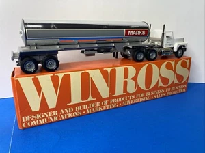 Vtg Winross 1:64 HERB MARKS Fuel Truck And Trailer Diecast USA MADE NY - Picture 1 of 21