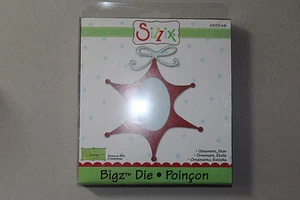 Sizzix Bigz Ornament Star Christmas Holiday Die #655544 - Picture 1 of 1