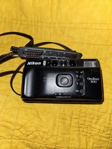 Nikon One Touch 200 Point and Shoot 35 mm Film Camera Tested Working Vintage - Picture 1 of 5