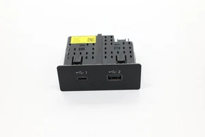 2020 - 2024 NISSAN TITAN DASH DASHBOARD DUAL USB CHARGER PORT OEM 284H39HE0A - Picture 1 of 11